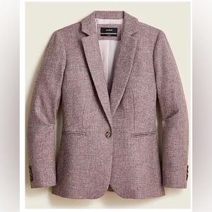 J. Crew Parke Blazer in English Birdseye Twill Wool Women’s 24